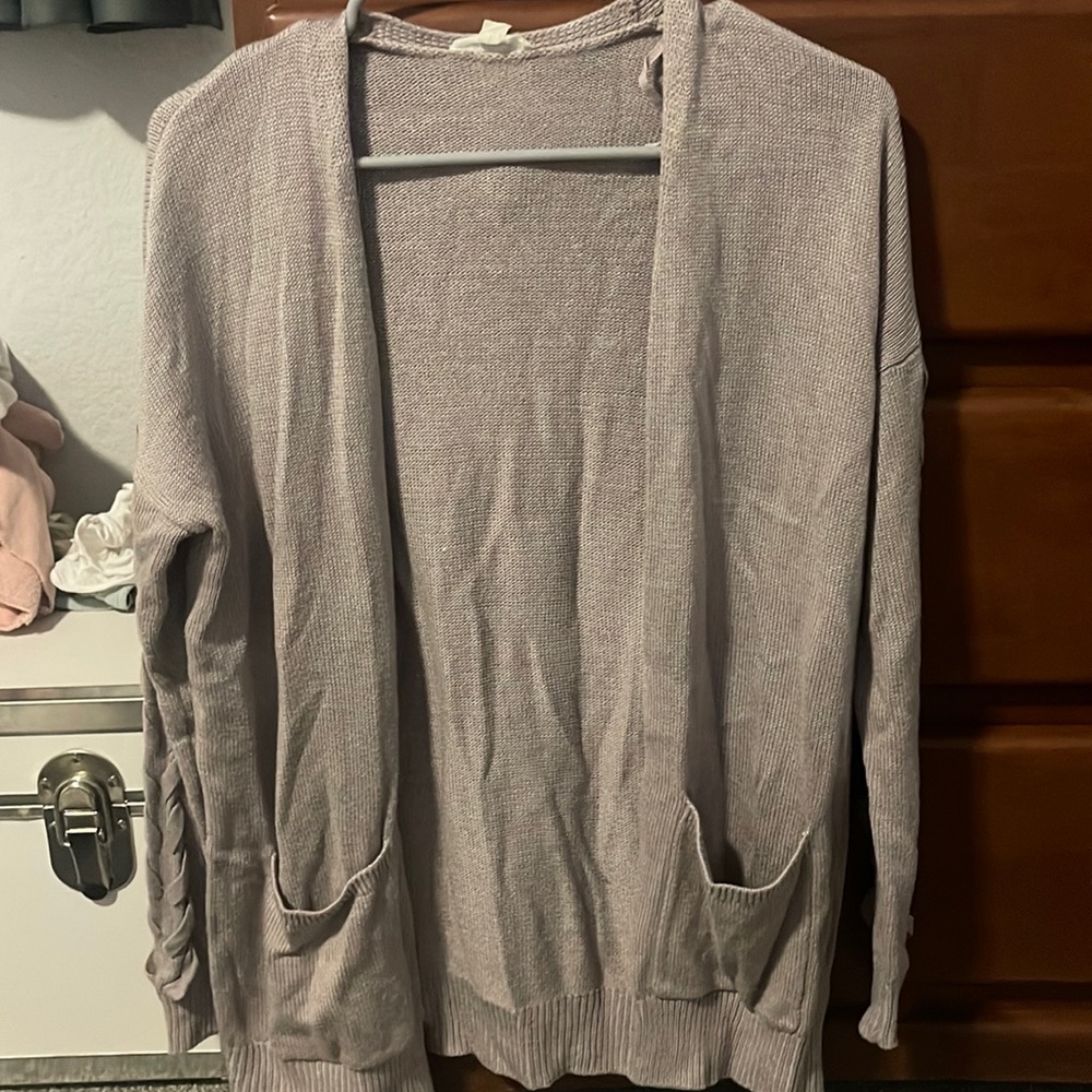 Light purple cardigan